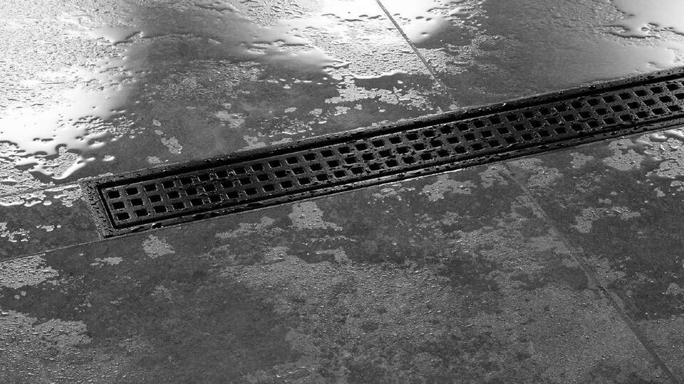 Schlüter®-KERDI-LINE-B MGS afvoergoot badkamer grafiet zwart mat